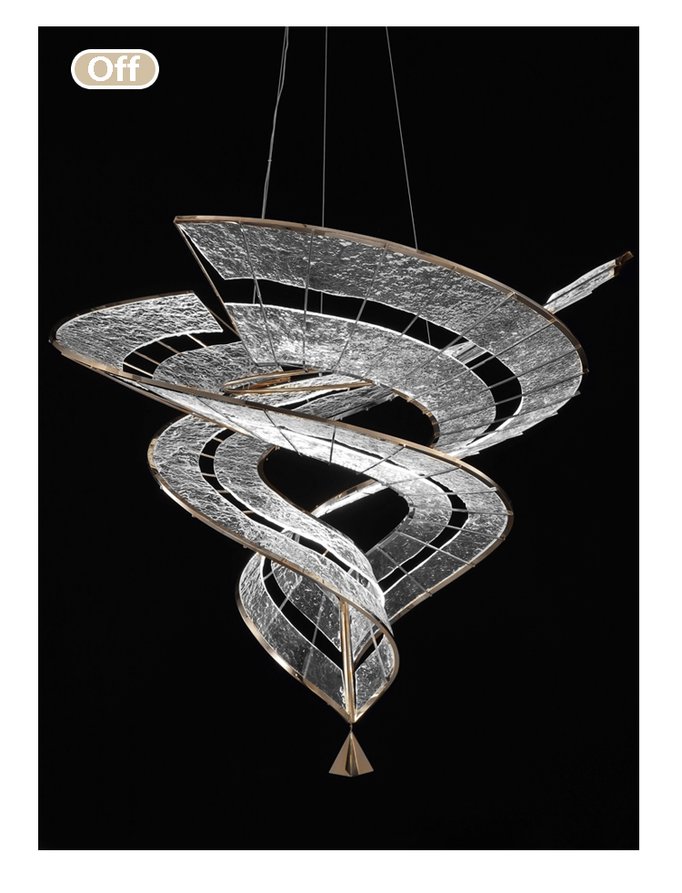 Modern Luxury Minimalist Chandeliers Pendant Lights Hotel Lobby Villa Living Banquet Hall Custom Chandelier (6) Lámparas colgantes minimalistas de lujo modernas Luces colgantes Hotel Lobby Villa Living Banquet Hall Lámpara personalizada (6)