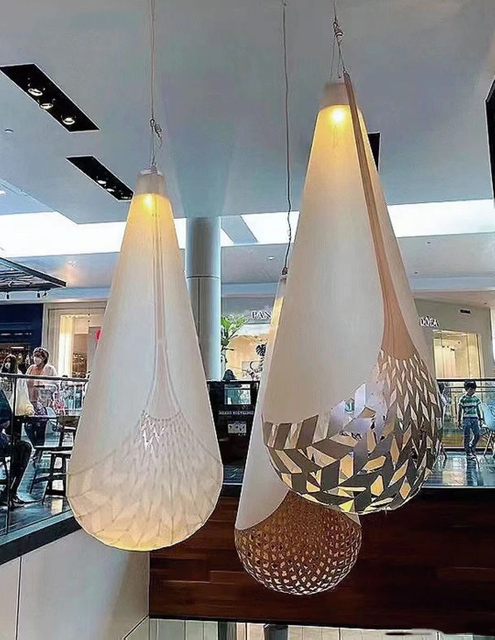 Lámpara de araña personalizada para vestíbulo de hotel, villa y restaurante, iluminación colgante de araña interior