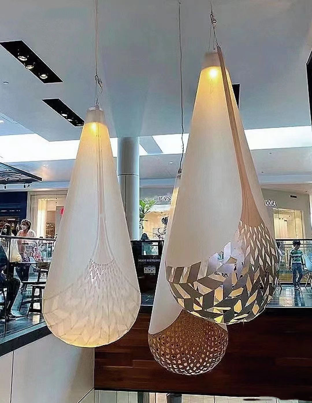 Lámpara de araña personalizada para vestíbulo de hotel, villa y restaurante, iluminación colgante de araña interior