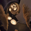 Hitecdad, diferentes patrones de Vidrio para candelabro artístico personalizado, restaurante, Hotel, Villas, Luces colgantes de Estrellas de Vidrio