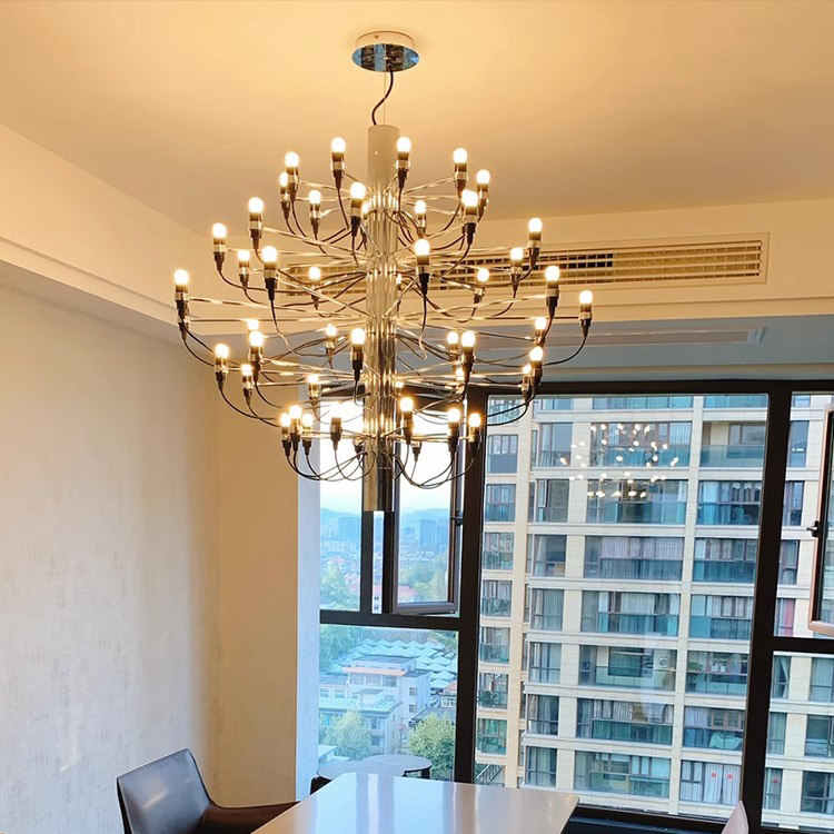 Lámpara colgante de arte del hierro Industrial, personalización moderna, para sala de estar, Bar, vestíbulo del Hotel, candelabro e iluminación colgante