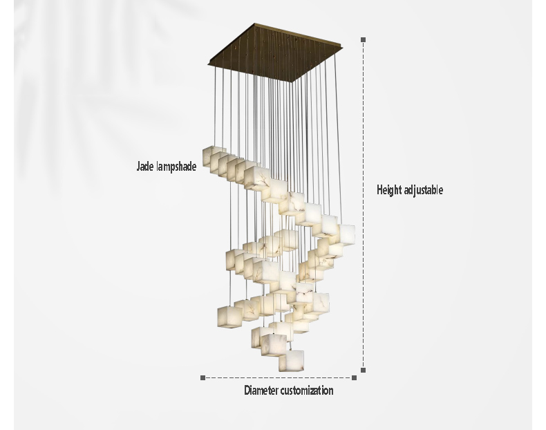 L&aacute;mparas simples L&iacute;nea larga L&aacute;mpara peque&ntilde;a Escaleras Restaurante Hotel Vest&iacute;bulo L&aacute;mpara Jade Villa bar bar L&aacute;mparas L&aacute;mparas colgantes (11)