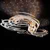 Vestíbulo del hotel, sala de banquetes, modelo de habitación, modelado artístico, decoración creativa, iluminación colgante de araña personalizada