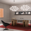 Lámpara colgante de arte del hierro Industrial, personalización moderna, para sala de estar, Bar, vestíbulo del Hotel, candelabro e iluminación colgante