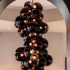 Lámparas colgantes de uva de vidrio sopladas a mano, luces colgantes para vestíbulo de Hotel, Villa, candelabro de habitación, accesorios de iluminación, lámparas colgantes