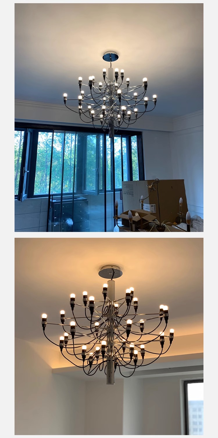 L&aacute;mpara colgante de arte del hierro industrial de personalizaci&oacute;n moderna para sala de estar, bar, vest&iacute;bulo del hotel, l&aacute;mpara e iluminaci&oacute;n colgante (13)