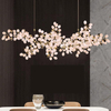 Lámpara colgante con forma de uva, sala de banquetes decorativa, Villa, vestíbulo del hotel, lámpara Led de cristal moderna