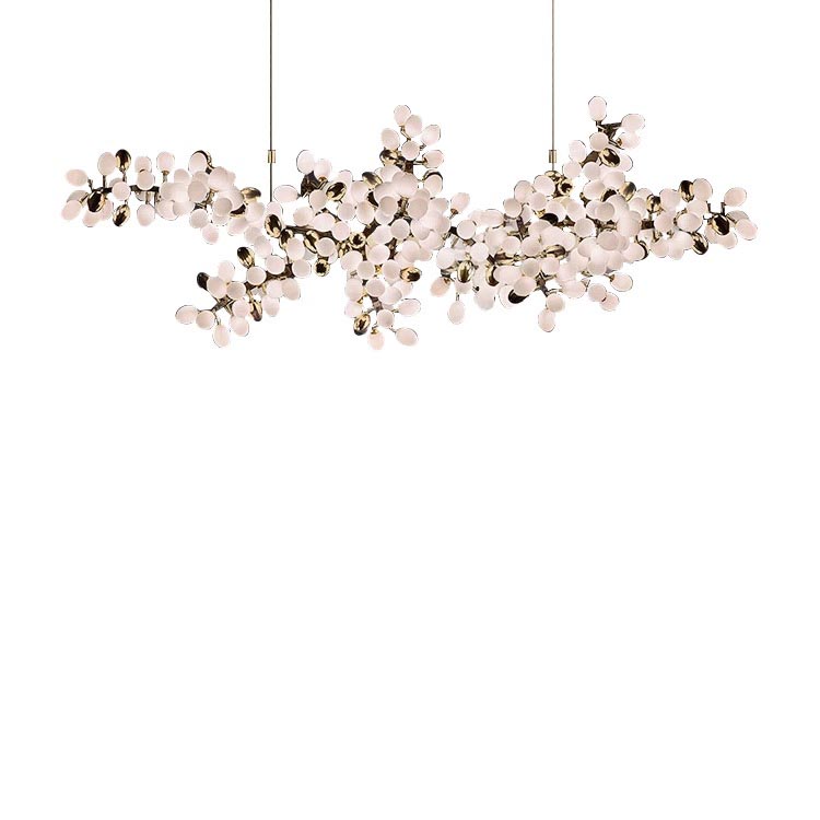 Lámpara colgante con forma de uva, sala de banquetes decorativa, Villa, vestíbulo del hotel, lámpara Led de cristal moderna