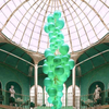 Lámparas colgantes de uva de vidrio sopladas a mano, luces colgantes para vestíbulo de Hotel, Villa, candelabro de habitación, accesorios de iluminación, lámparas colgantes