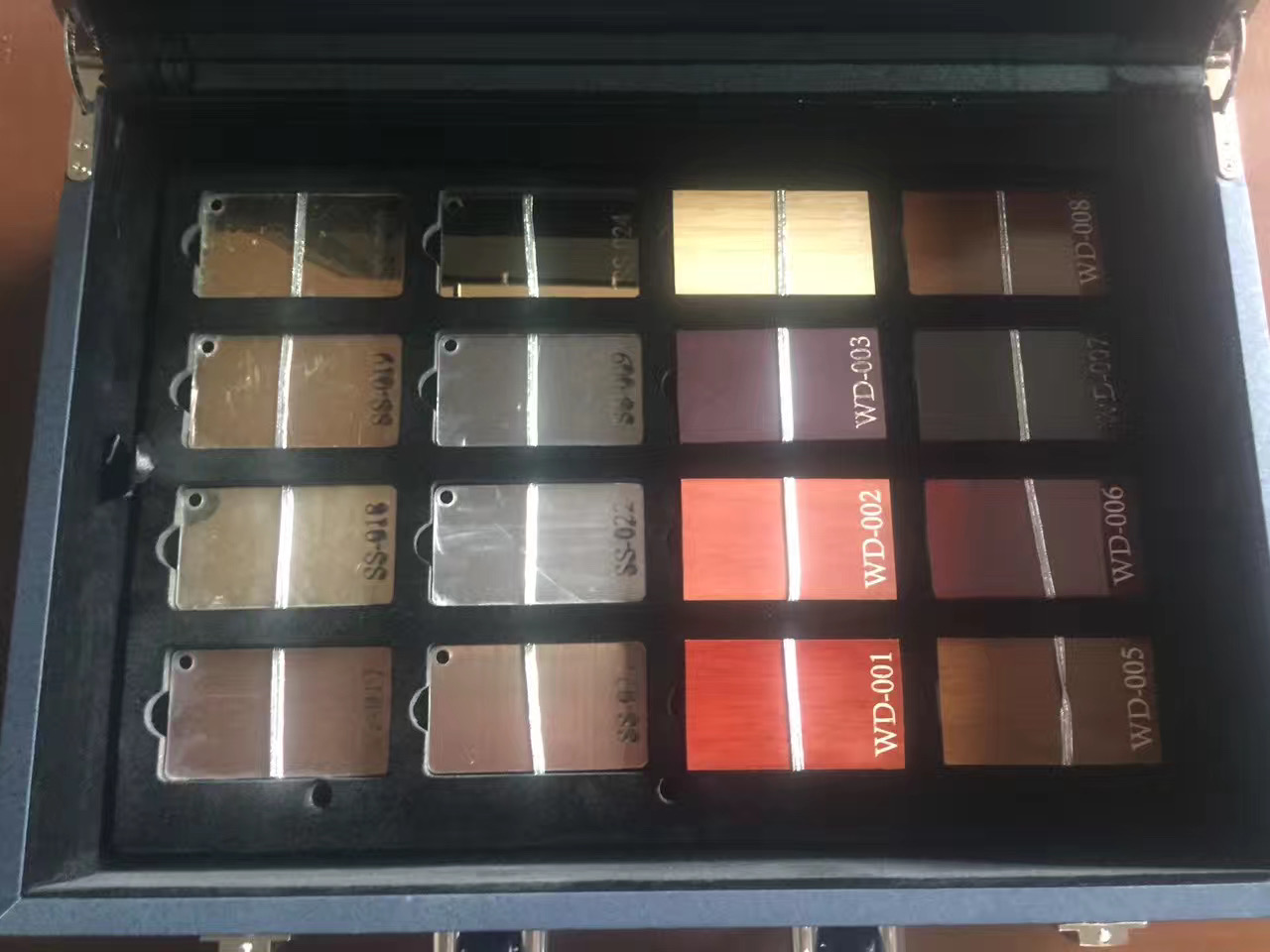 tablero de color