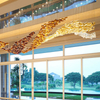 Lámpara colgante de techo de cristal para hotel, proyecto personalizado, sala de banquetes, colgante, gran lujo, moderno