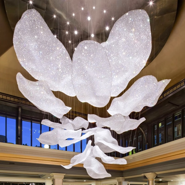 Luces colgantes personalizadas de piedra Natural de alta calidad, candelabro de alabastro para el hogar de lujo moderno