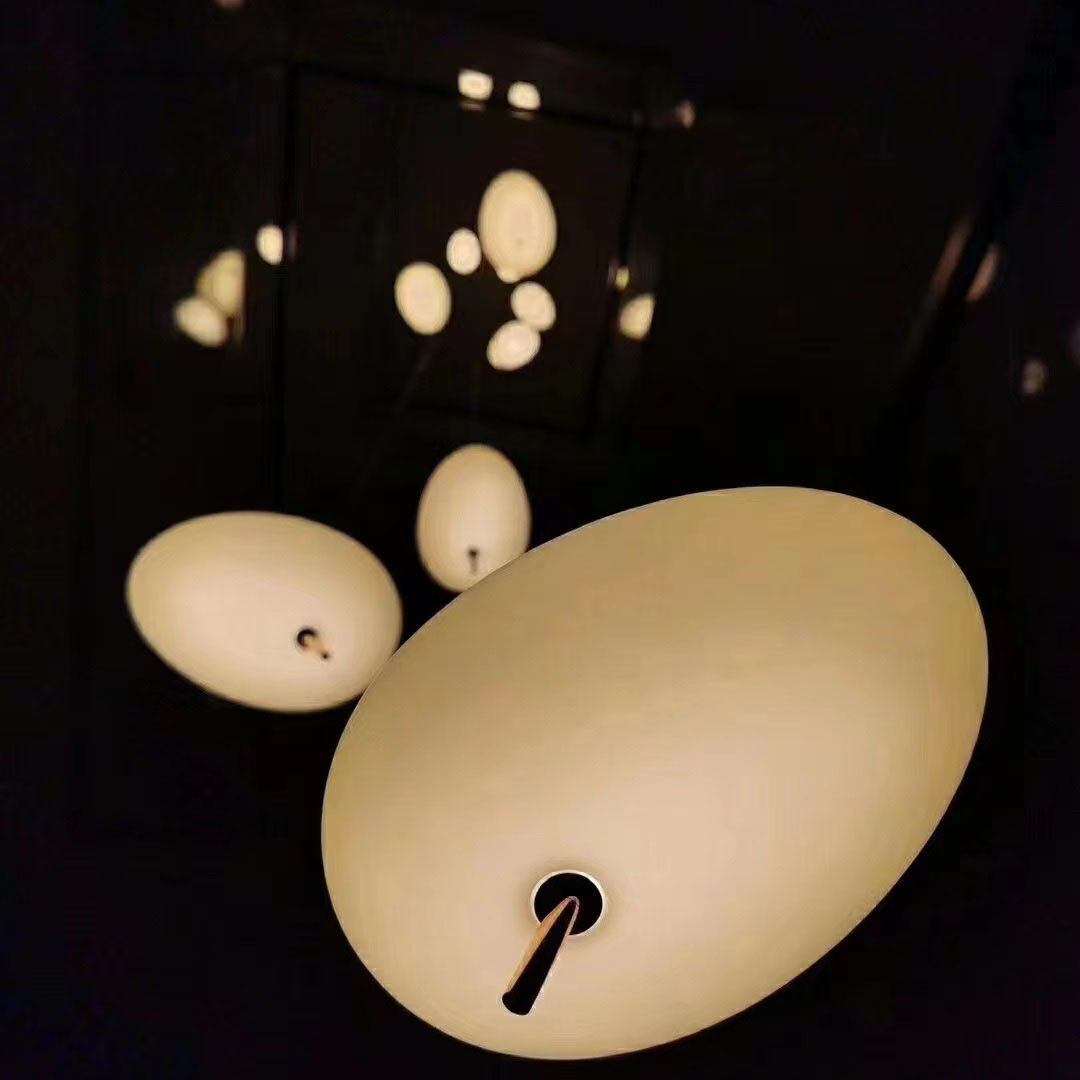 Hitecdad, diferentes patrones de Vidrio para candelabro artístico personalizado, restaurante, Hotel, Villas, Luces colgantes de Estrellas de Vidrio